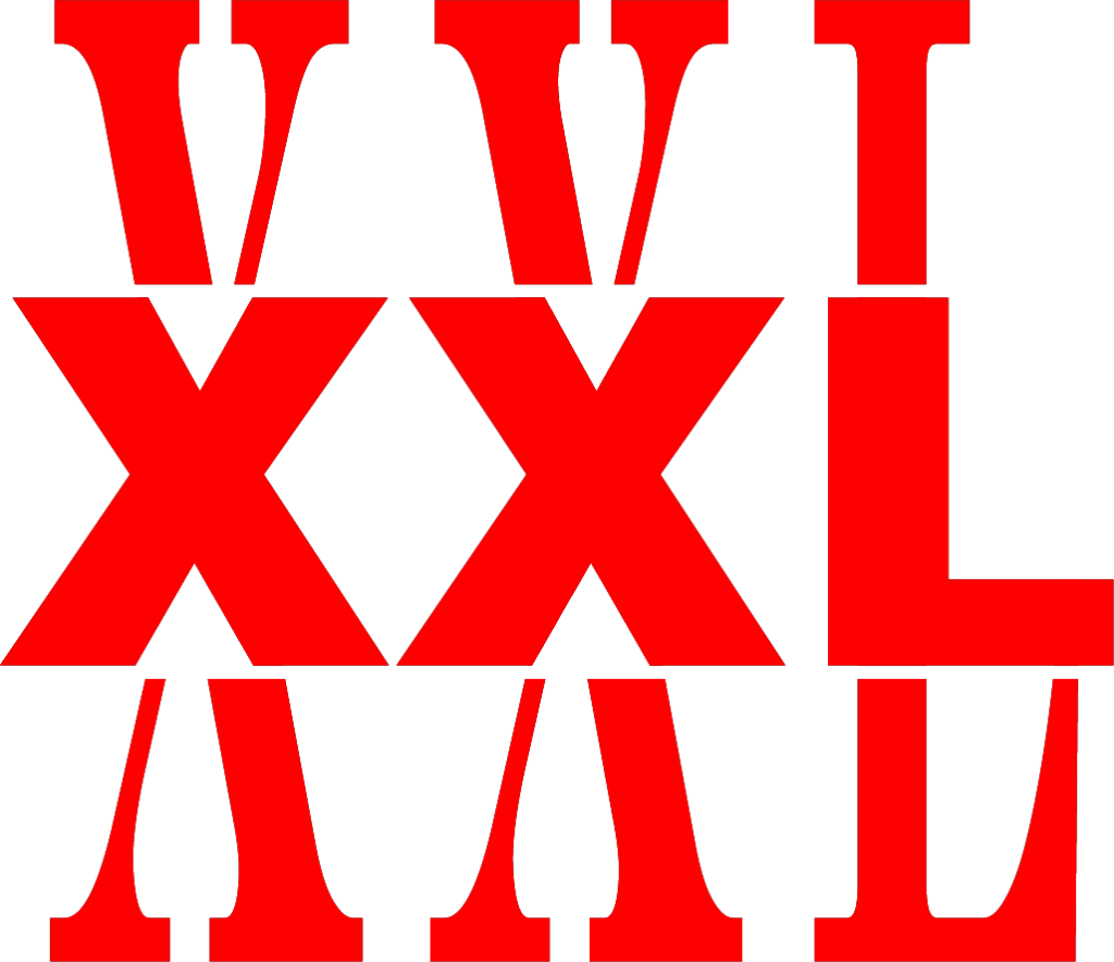 Remake of XXL logo